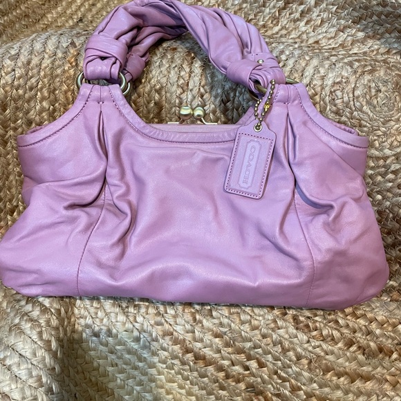 Coach Pink Shoulder Bag